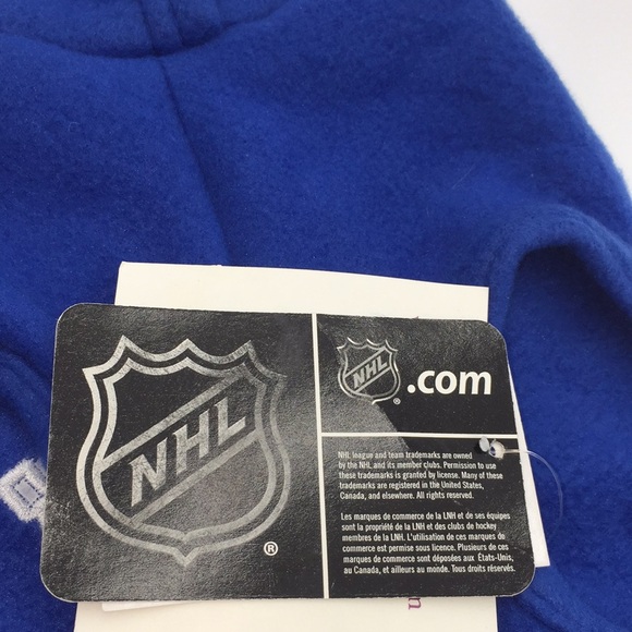 NHL Vancouver Canucks Hockey Dog Pet Fleece Hoodie Coat Size Medium - Picture 8 of 12